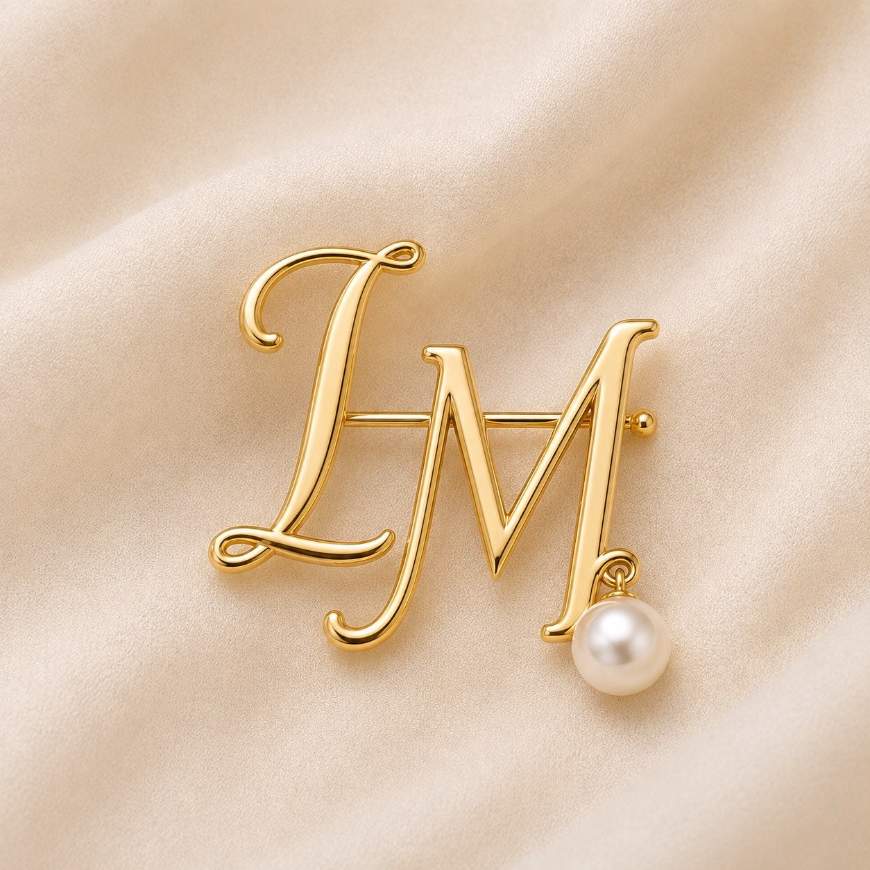LM Broche Pearl Touch