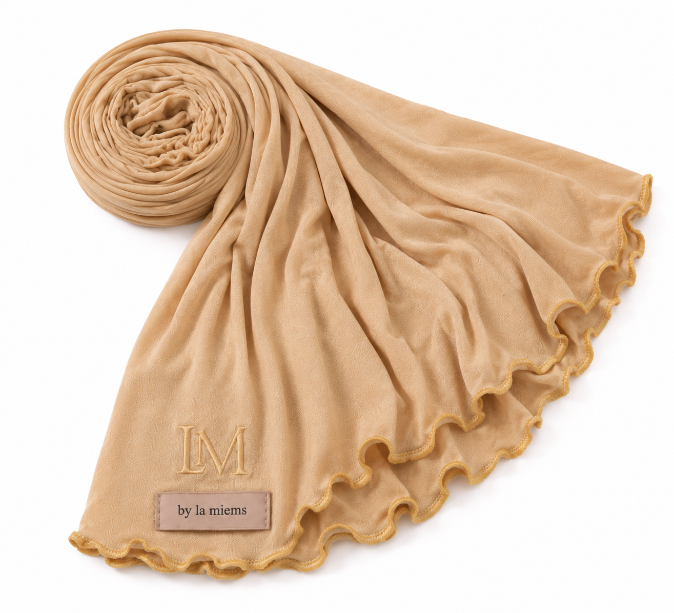 Jersey hijab Caramel