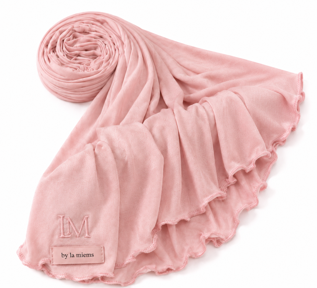 Jersey hijab soft pink
